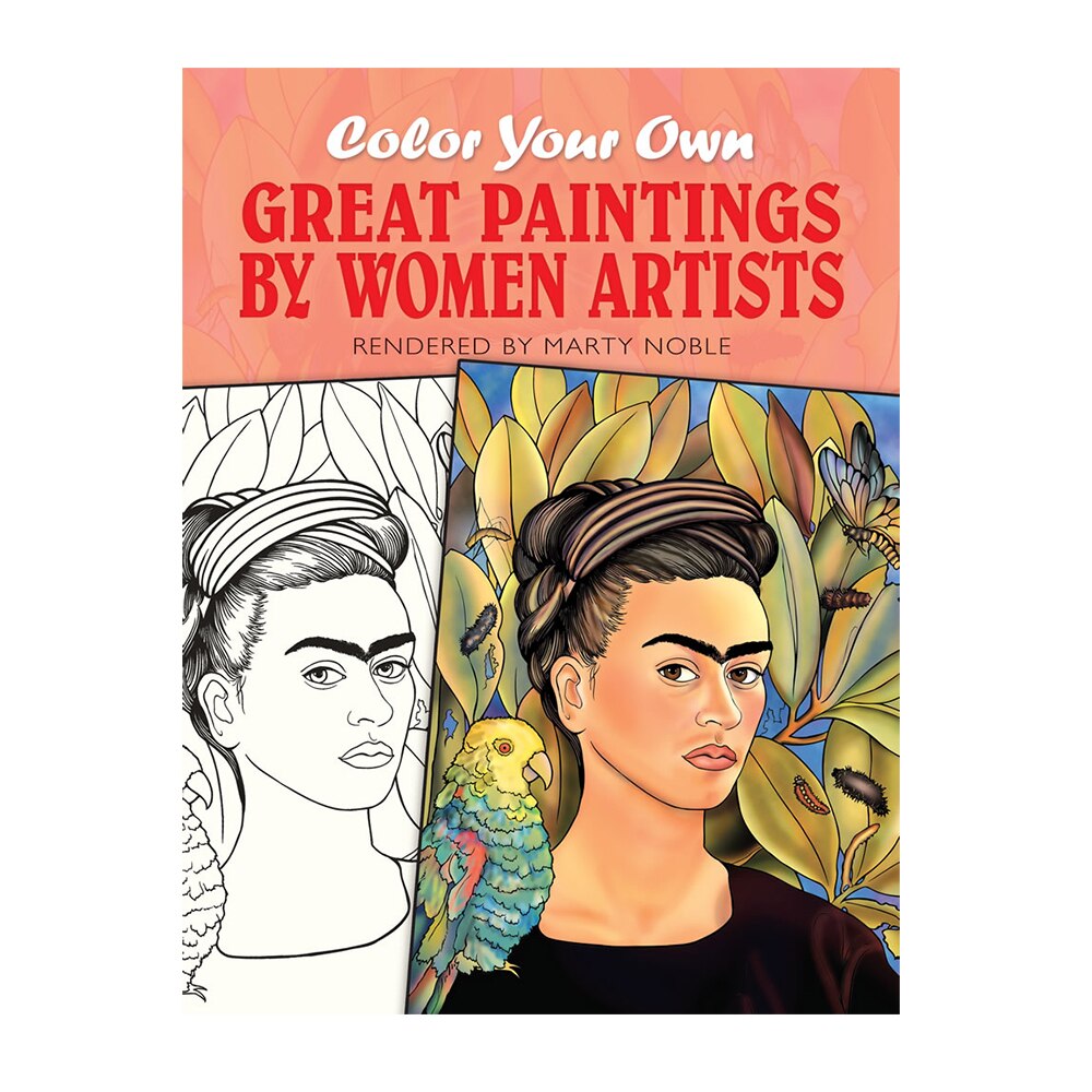Dover, Coloring Books, Art & School, Women, Women Artists, 3896